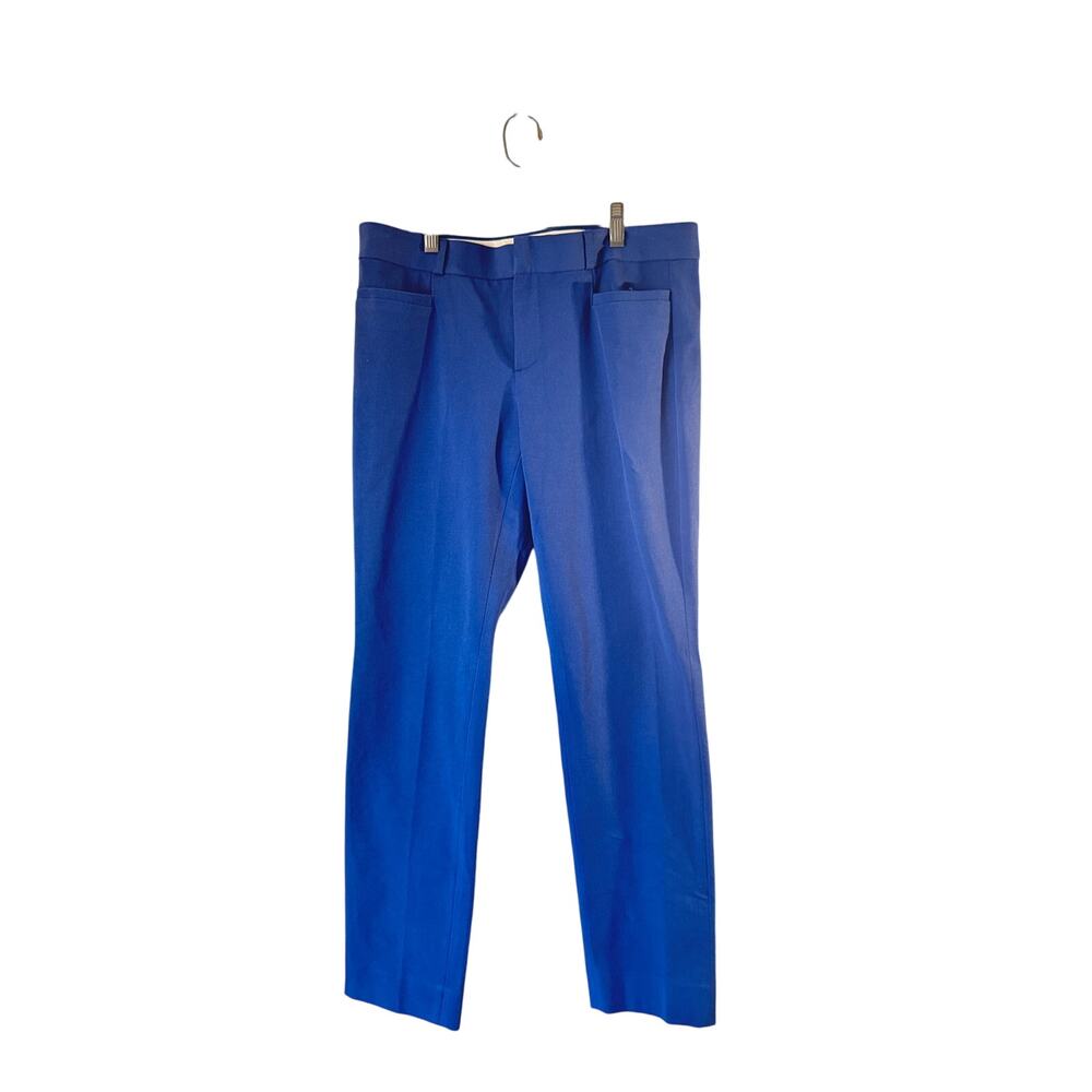 Banana Republic Womens Blue Trousers Pants Size 6 Career Workwear